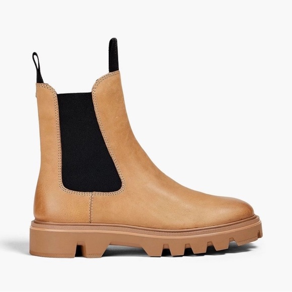 rag & bone Shoes - Rag & Bone Quest Leather Chelsea Boots In Camel Size 9.5/39.5